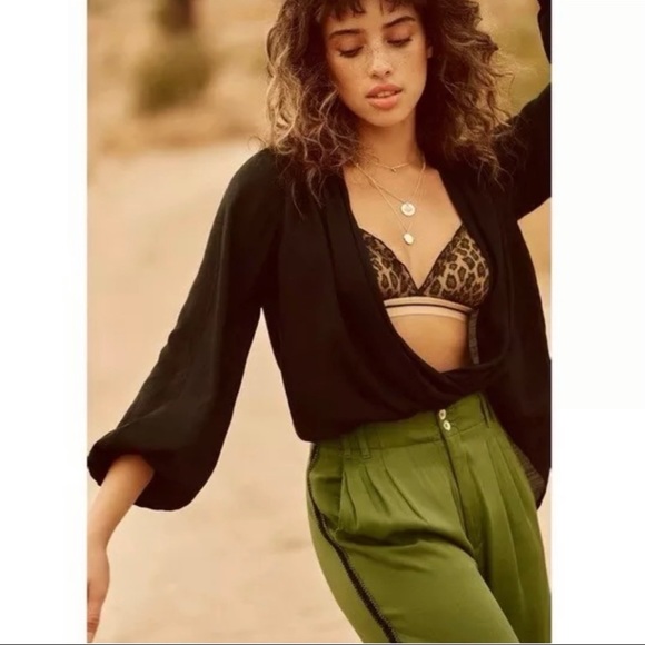 Anthropologie Diandria pleaded joggers back zipper - Picture 4 of 6